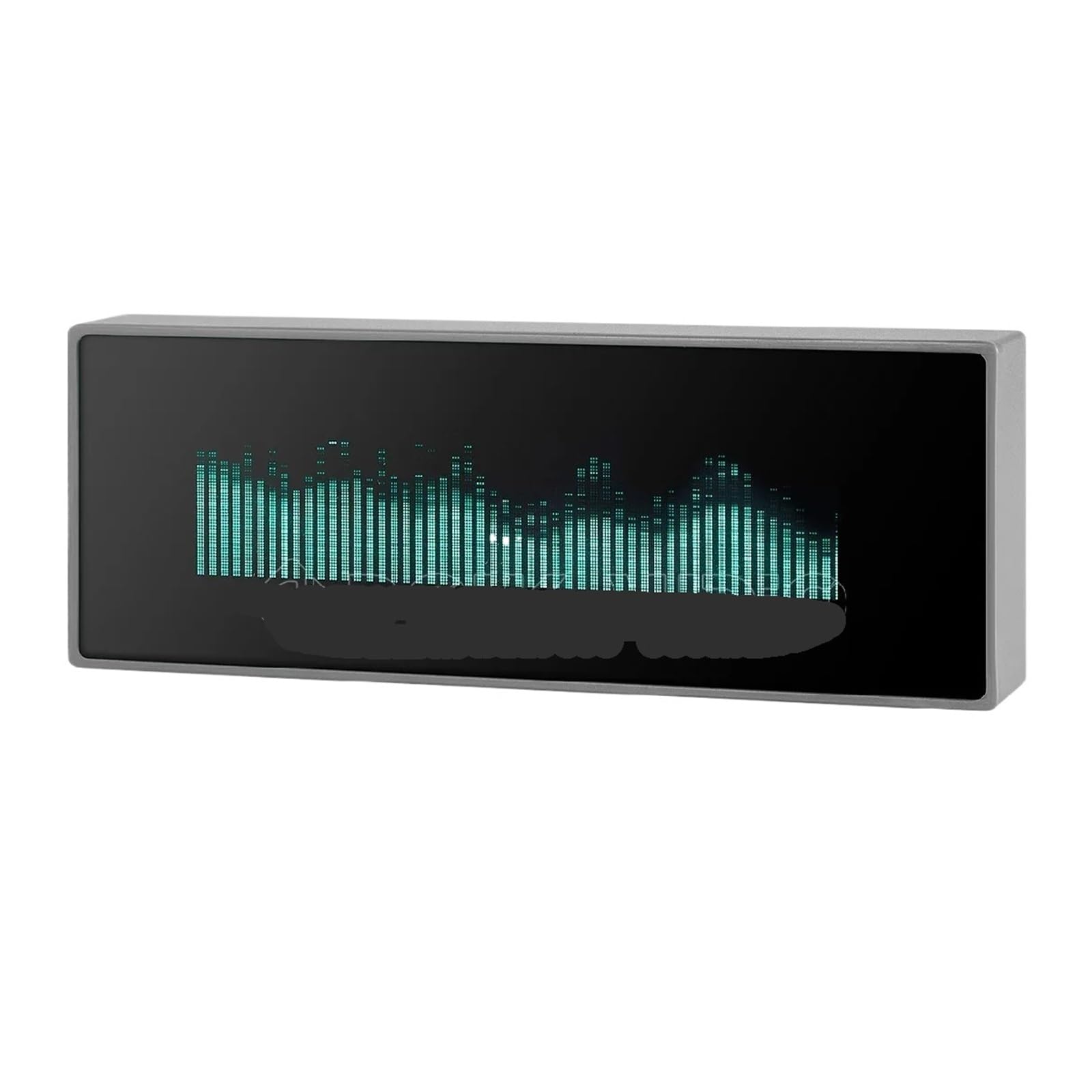 NGDOLAOV Stereo VFD Music Spectrum Sound Level Indicator Display Home Decor Clock Microphone + Line Audio VU Meter Dot Matrix