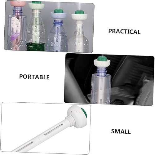 Miniatura 7 de Mini humidificador USB portátil para automóvil y hogar, diseño compacto de botella de agua, silencioso, para oficina y dormitorio, material elegante