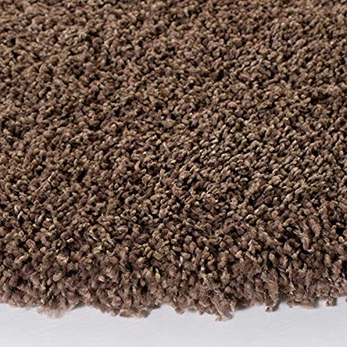 Image of CD Carpet Anti Slip Shaggy Fluffy Fur Rugs and Carpet for Living Room Bedroom Kids Room Plain Circle Carpets for Home with 2 Inch Thickness (Color Beige BC Size 7x7 Feet Round)