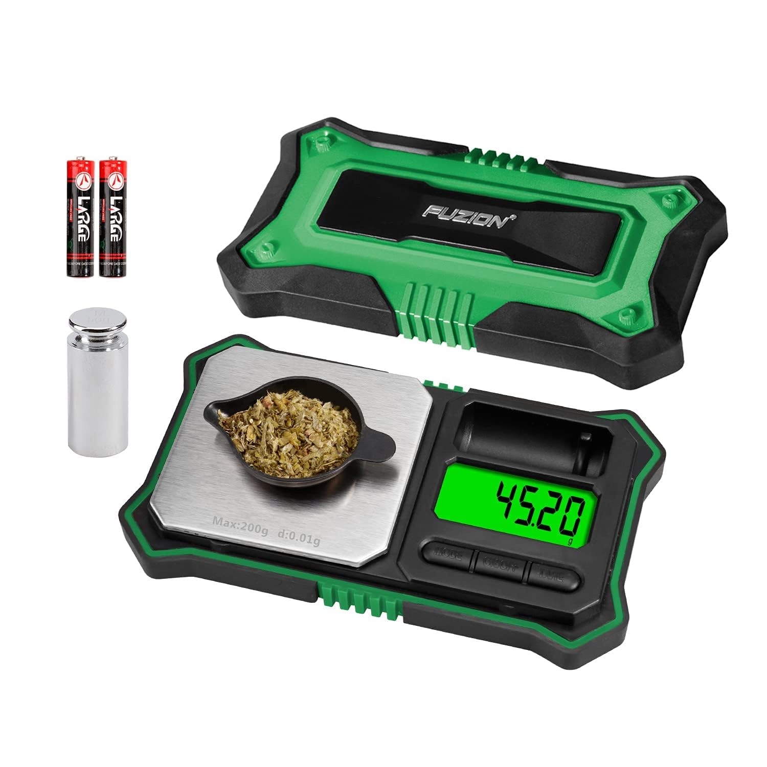 Fuzion Digital Pocket Scale, 200g x 0.01g Jewelry Gram Scale, 6 Units Conversion