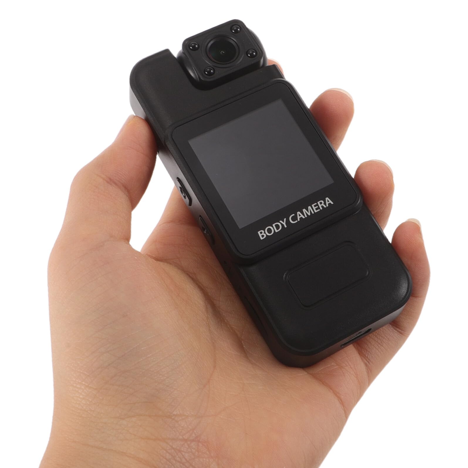 Toddmomy Cámara de Acción Portátil 4k para Exteriores con Clip Trasero