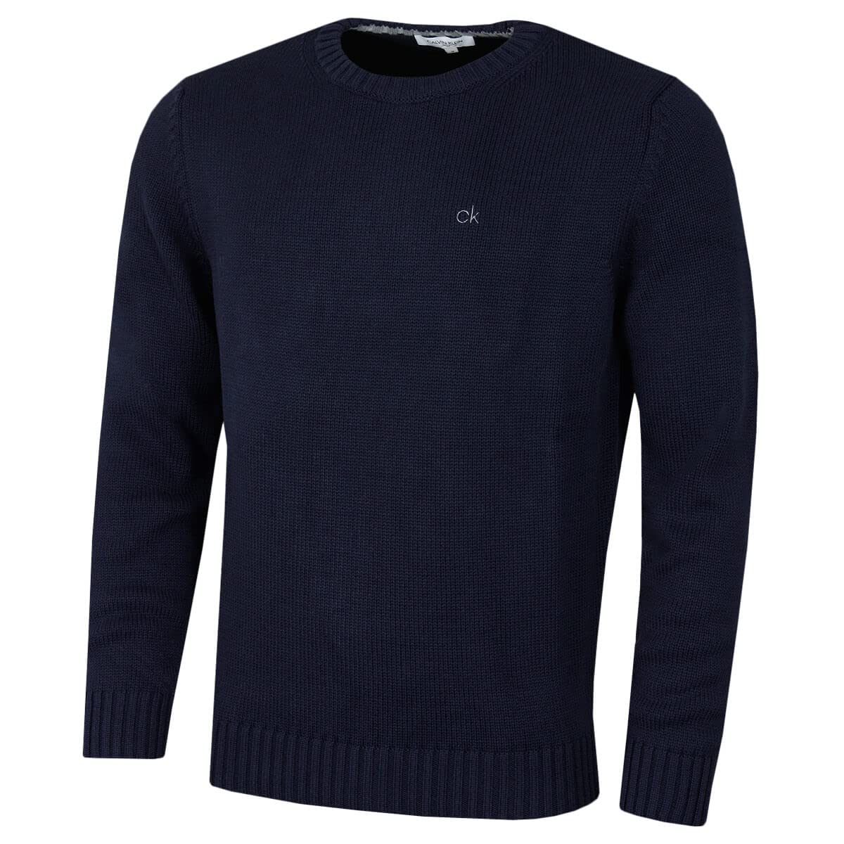 Calvin Klein Mens Campus Crew Neck Sweater - Navy - XXXXL