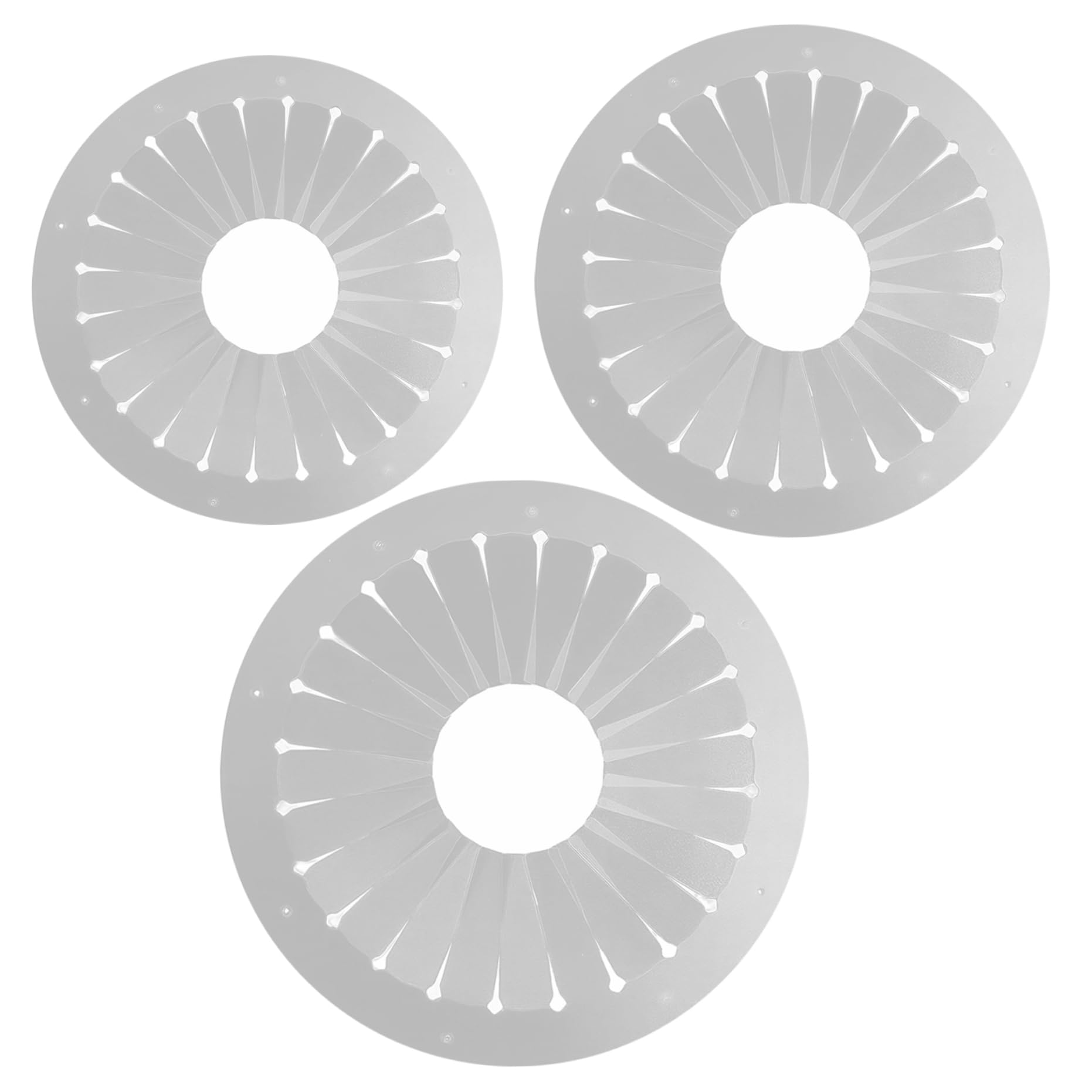 Latemeia 3-Piece Rosette Maker, Fabric Flower Maker Tool for Consistent DIY Ribbon Flowers, Crafting for Beginners, Decoraciones interiores