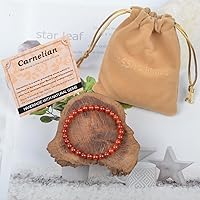 Vista 721 de MASSIVE BEADS Pulsera elástica de yoga hecha a mano con piedra natural, cristal curativo, energía, regalos para adultos unisex de 0.157 in, 0.236