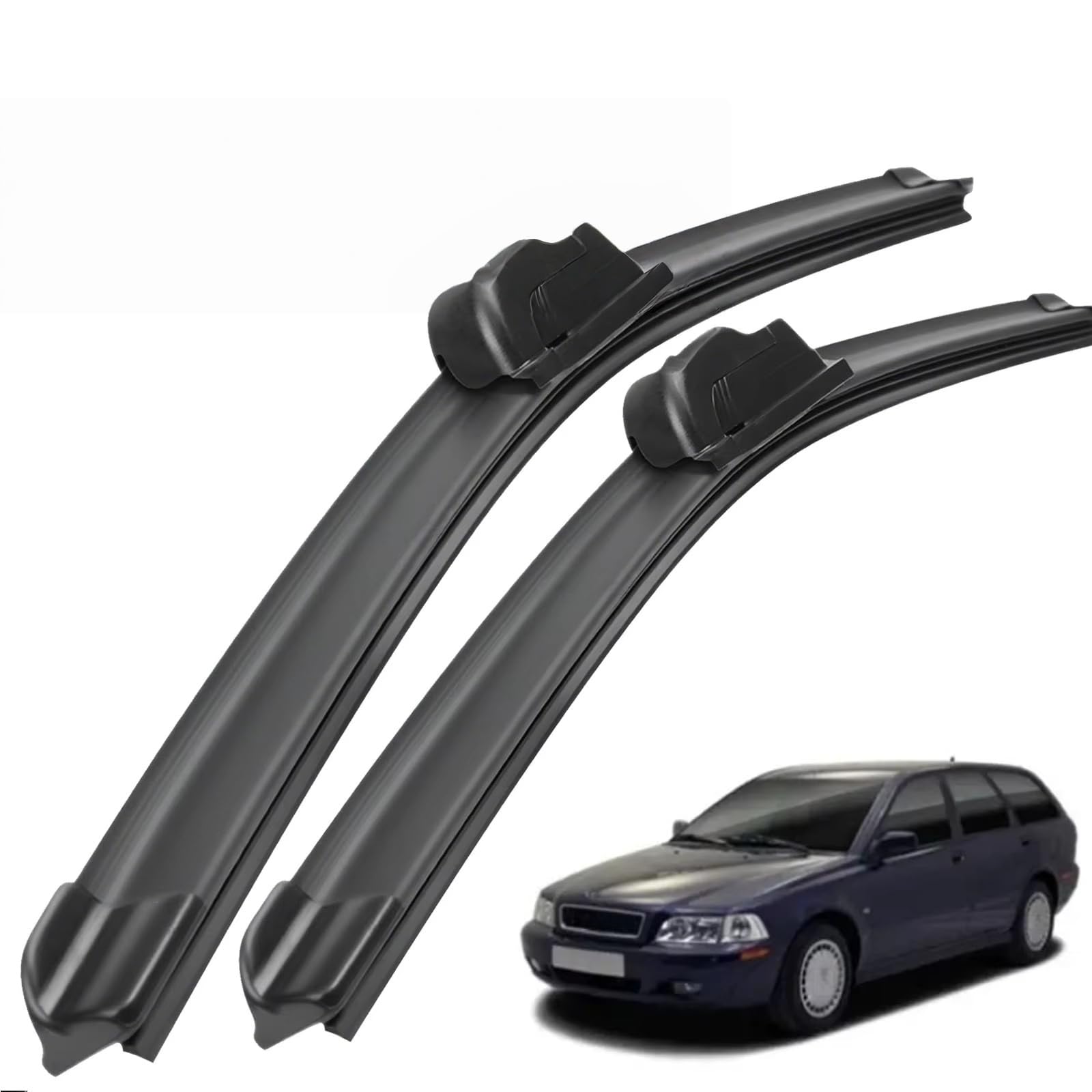 PAPEP Windscreen Wiper Blades for Volvo V40 MK1 1996-2003 21"+20", Front Replacement Wipers OEM Quality Water Repellent Rubber Automotive Windshield