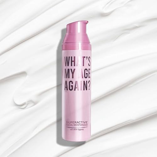 Miniatura 6 de What's My Age Again SuperActive Hidratante facial  Hidratante facial hidratante diario  Limpio, vegano, sostenible y libre de crueldad  Verificado