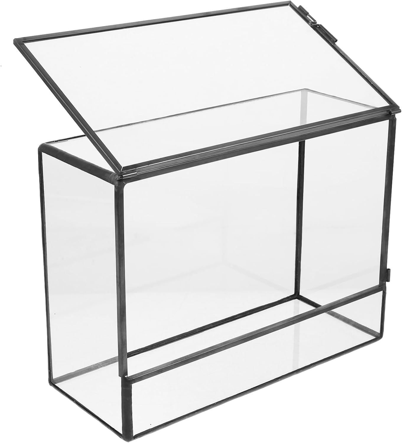 UPKOCH Geometric Glass Mini Eco Desktop Terrarium Small Plant Holder for Succulents and Moss Contemporary Home Decor