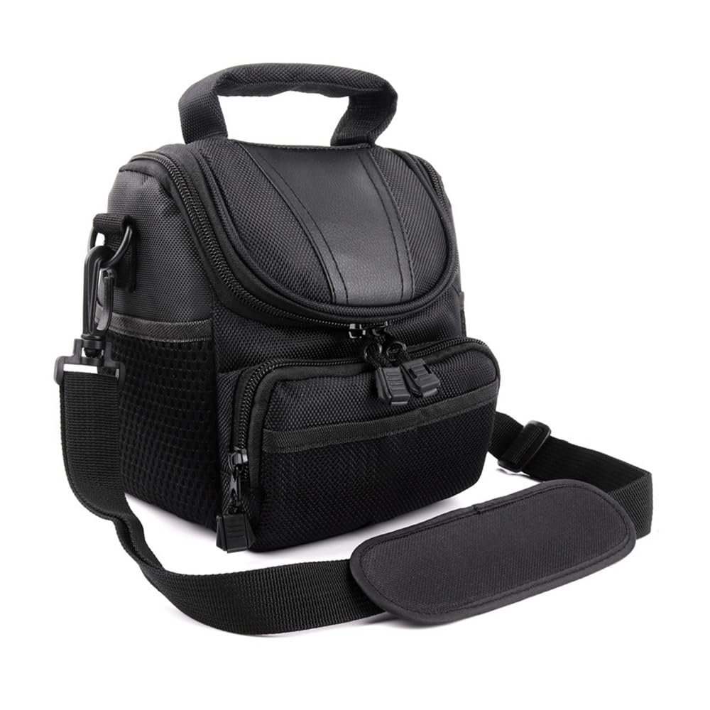 HUIOP Estuche para Cámara SLR/DSLR, Bolsa de Transporte de Hombro Acolchada, Accesorio de Fotografía Impermeable y Antichoque