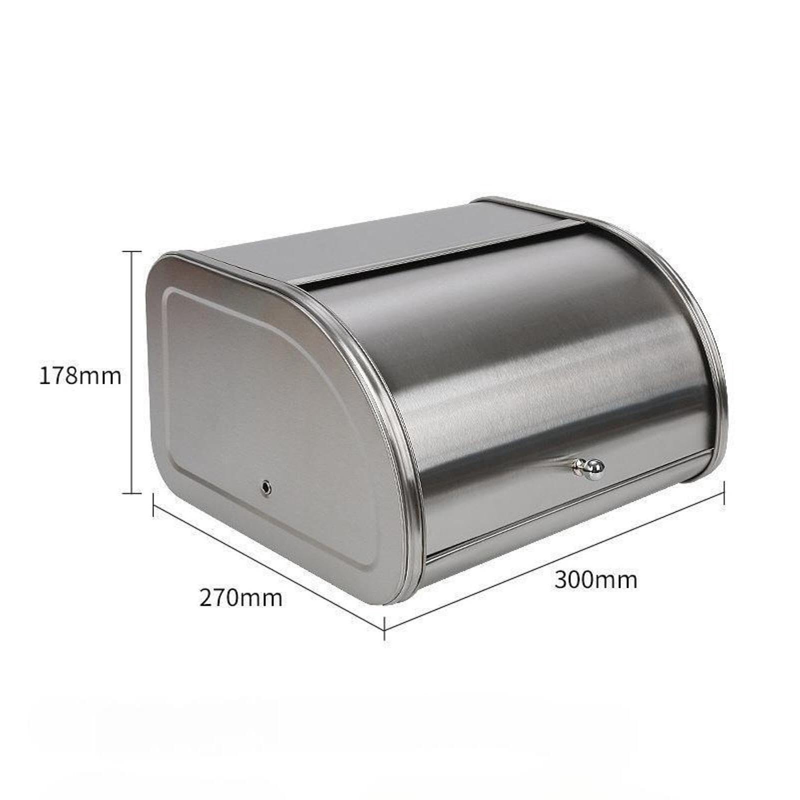 Pojemnik Do Przechowywania Chleba Metalowy Pojemnik Na Chleb, Kuchenny Pojemnik Do Przechowywania, Rustykalny Z Pokrywką, Rustykalny, Do Kawiarni Chlebak Na Pieczywo(Frosted)