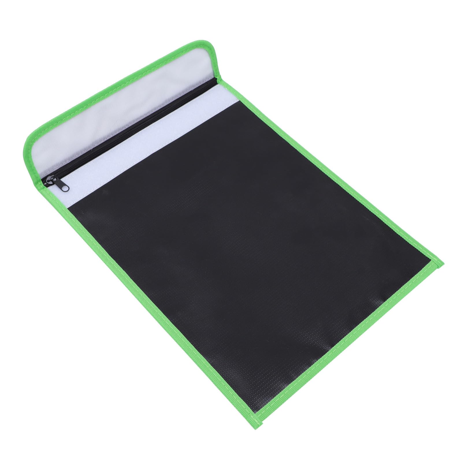 Abaodam Borsa Porta Ignifuga in Fibra di Vetro Rivestimento in Silicone per Ufficio e Casa, Protezione Contro