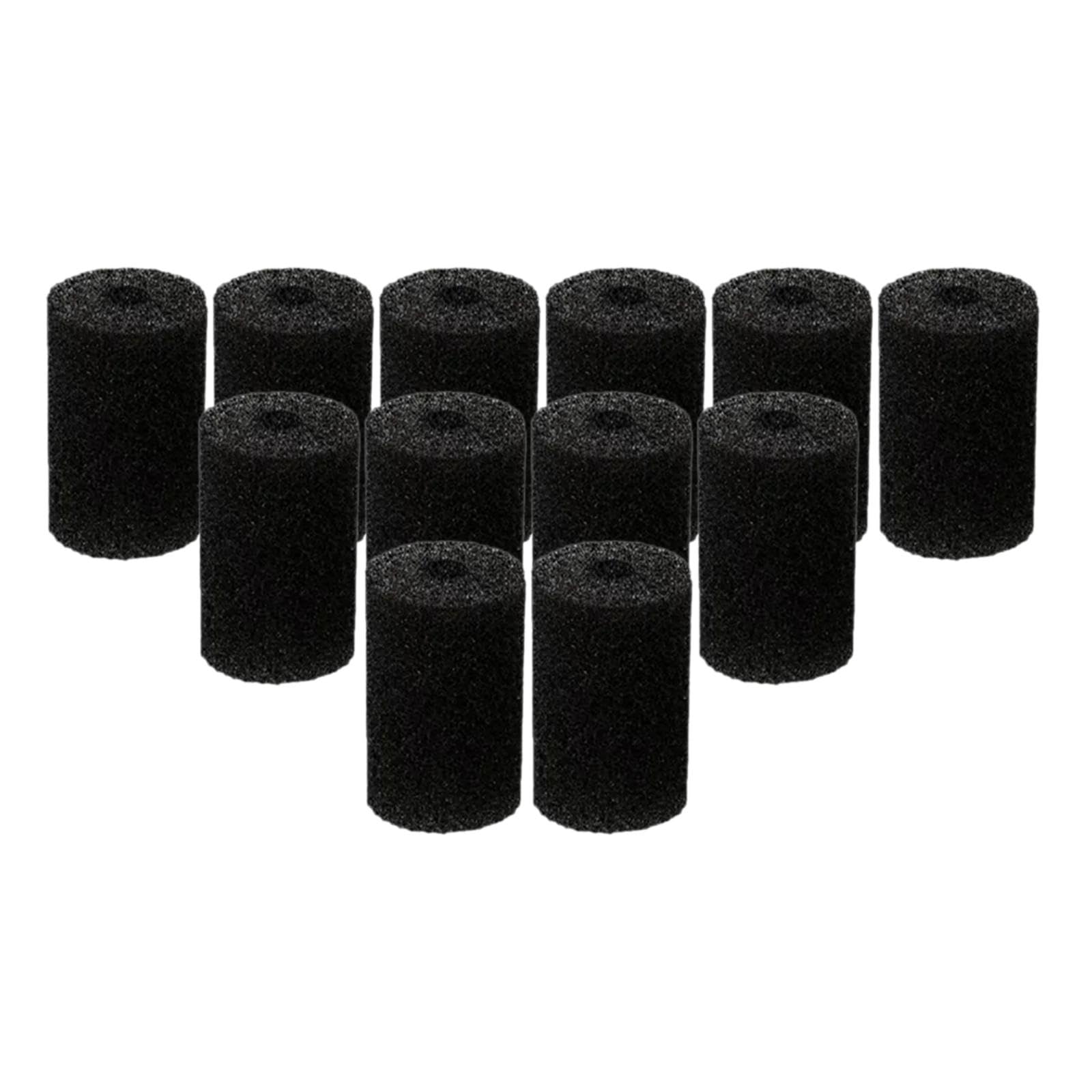 CLUB BOLLYWOOD® 12 Pieces Pool Cleaner Sweep Hose Scrubber Durable Backup Filter Parts Black|Pools & Spas |Pool Cleaning Tools |Pool Cleaner & Vacuum Parts|12pcs Pool Cleaner Sweep Hose Tail Scrubber-picture-26