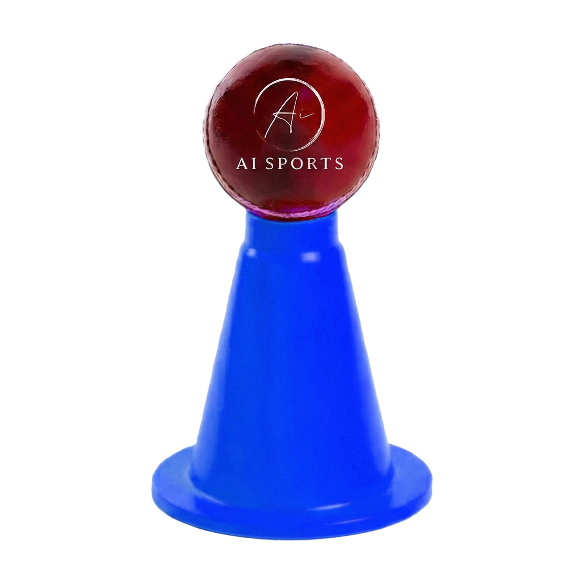 AI SPORTS Cricket Accessories Batting Tee – Durable Flexible Plastic Coaching Aid for Cricket Training, Perfect for Coaches & Players