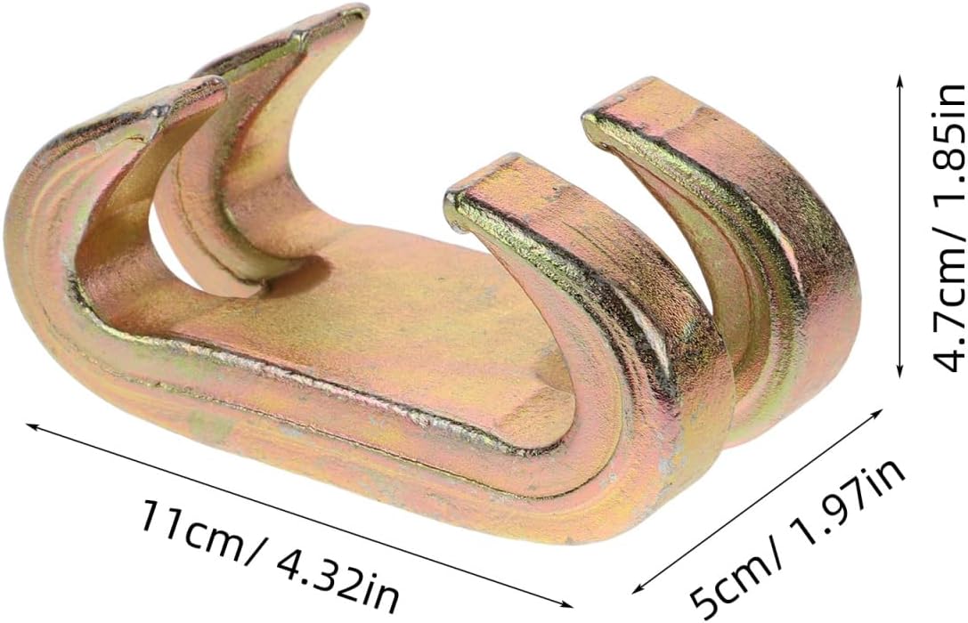 Alipis Double Claw Auto Body Pull Clamp Dent Pulling Clamp for Auto Body Repair Sheet Metal Fixture