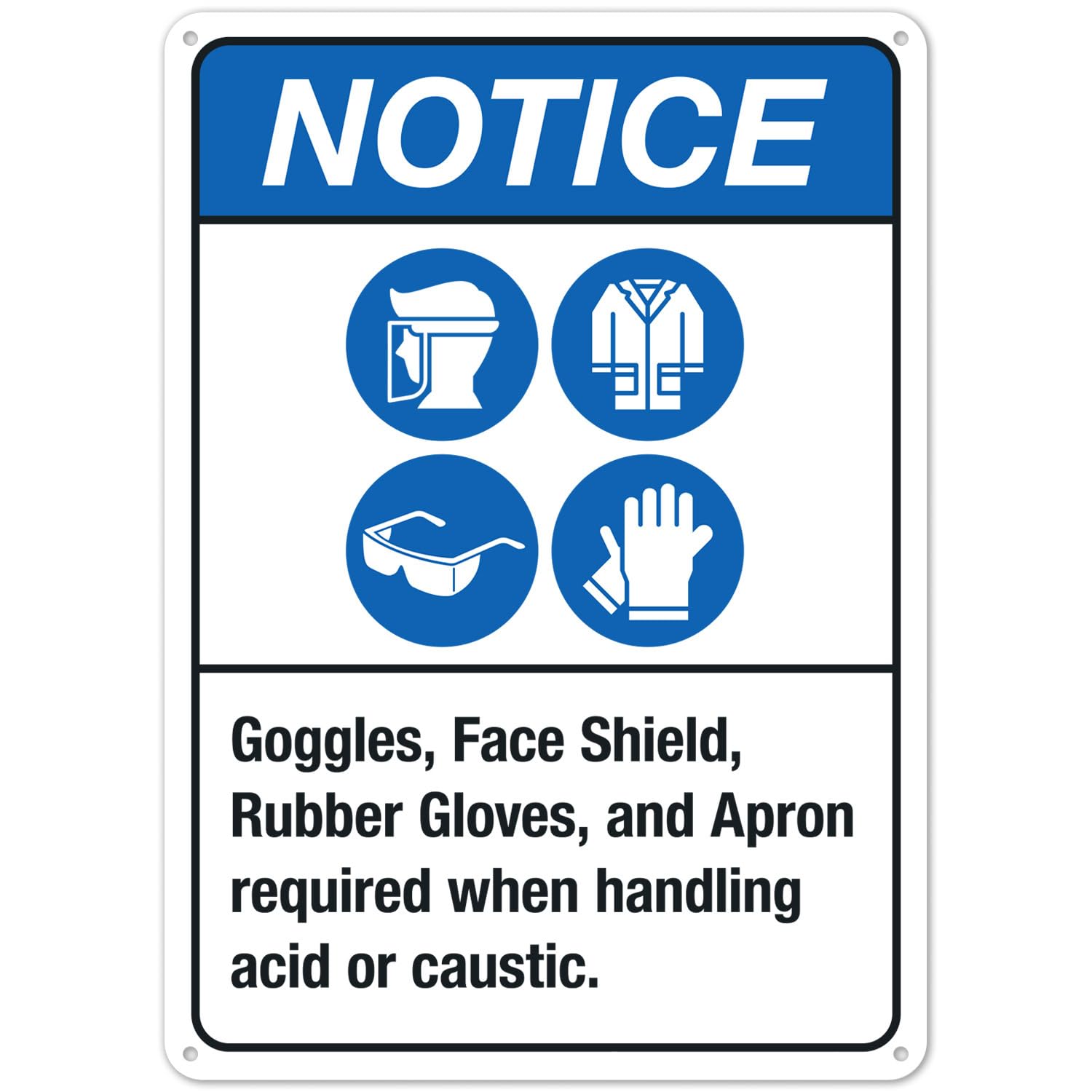 Safety Data Sheet Internal Storage Prompt Metal Sign Factory Workshop Management 12x8 Inch