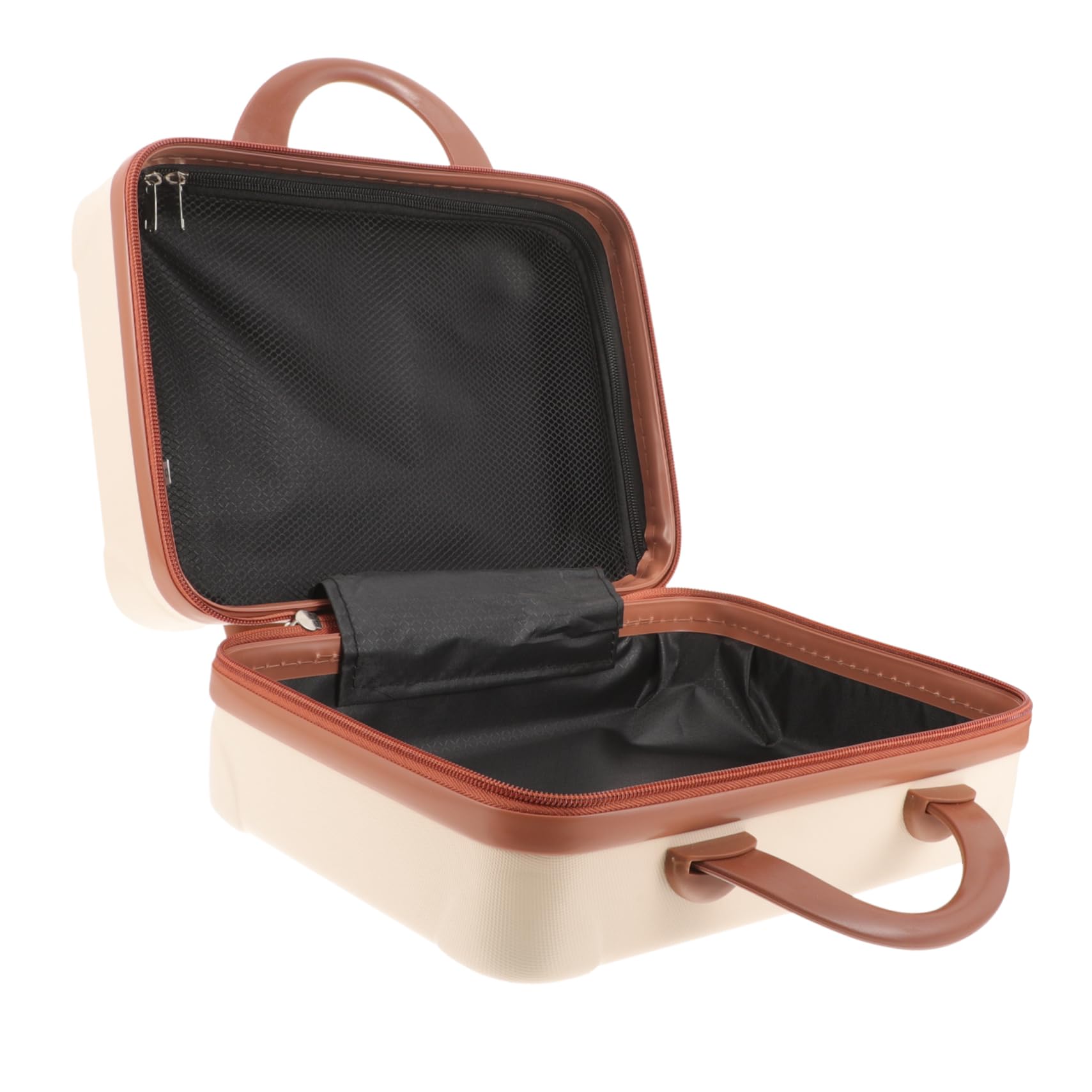 LIFKOME Makeup Storage Suitcase Travel Bag Portable Makeup Organizer Case for Women