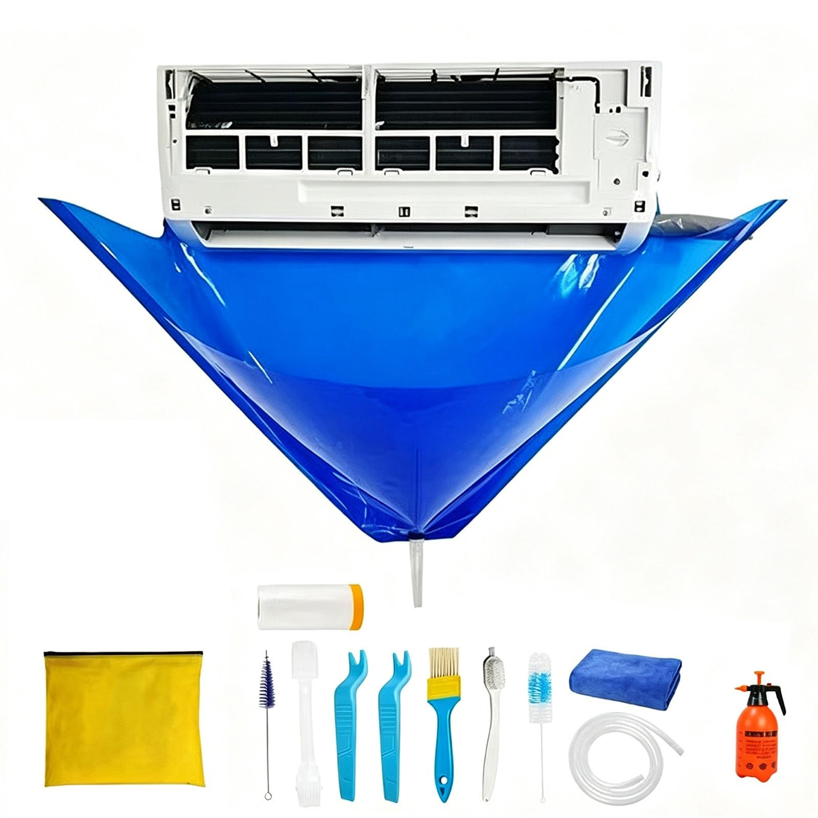 PPLDABNK Air Conditioner Cleaning Kit, Reusable Waterproof Ac Cleaning Bag