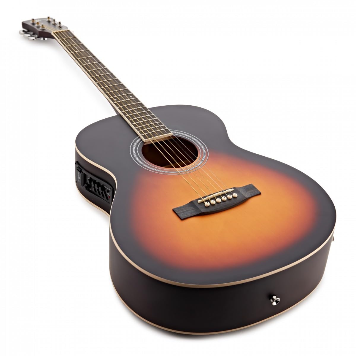 Guitrare Électro-Acoustique d'Étude par Gear4music, Sunburst