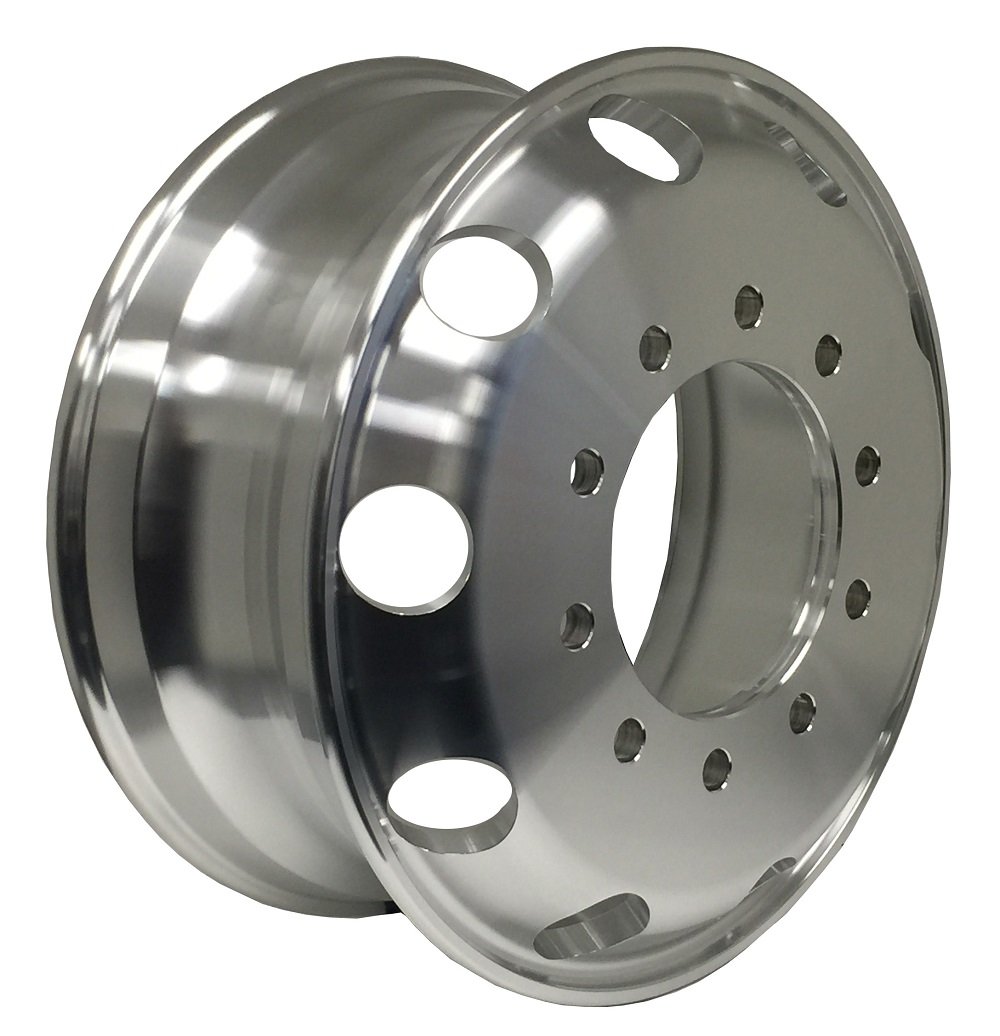 Zx00205mf Aluminum Wheel With Machined Finish 22 5x8 25 10x11
