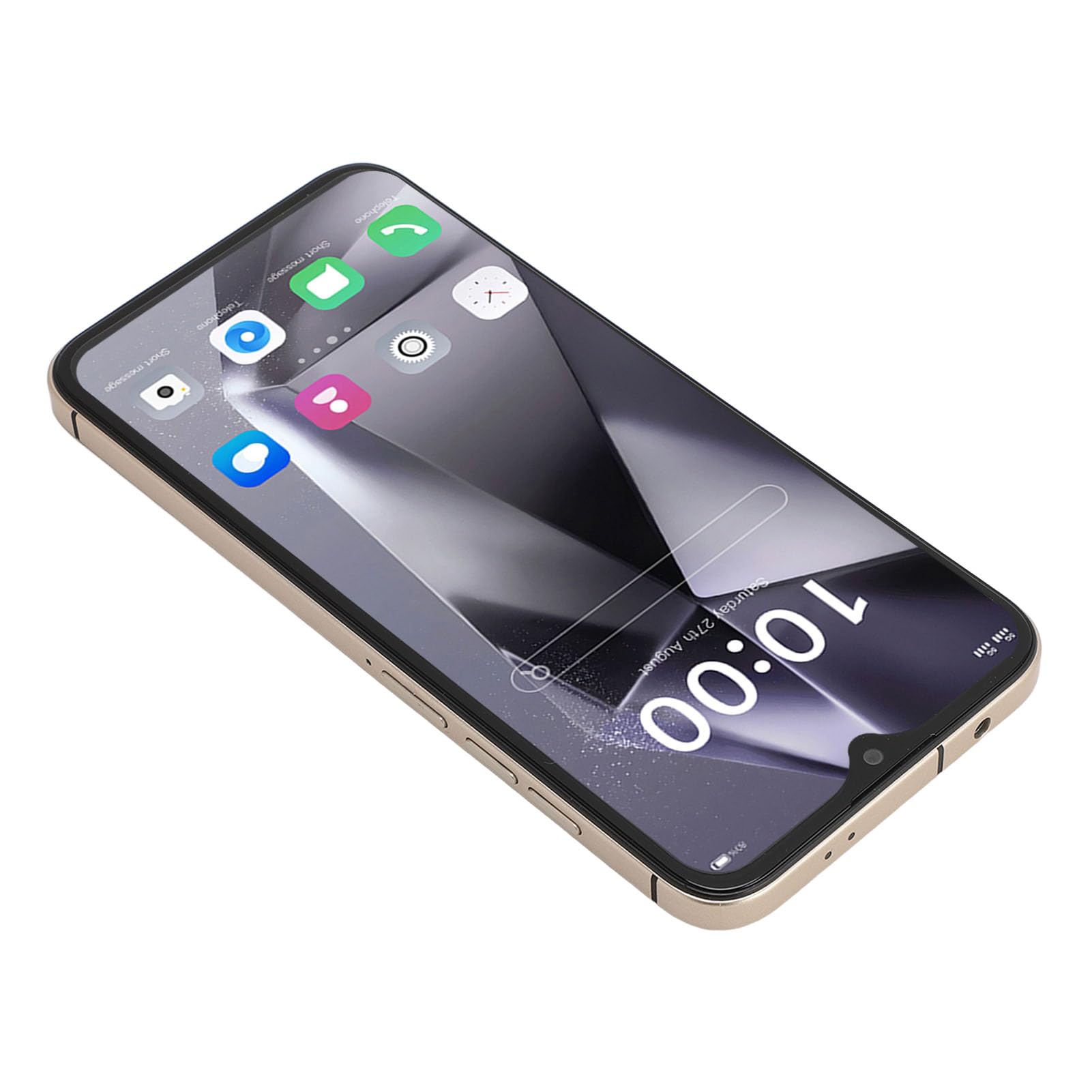 Smartphone con Schermo da 6,28 Pollici, 8 GB di RAM 64 GB di ROM, Telefono Cellulare Doppia SIM 4G LTE con Stilo, per 12 (YELLOW)