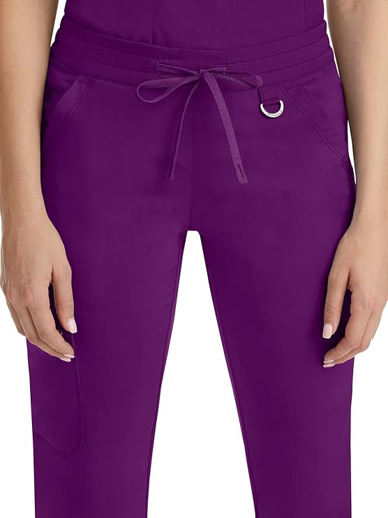Healing Hands Purple Label Scrub Pants for Women Drawstring with 6 Pockets | Durable 2-Way Stretch Fabric and Reversible Drawstring Support Flexible Comfort, Easy Care for Long Healthcare Shifts