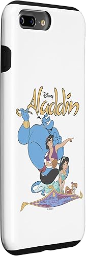 Vista 27 de Funda mágica para iPhone 13 Pro Disney Aladdin Group Shot