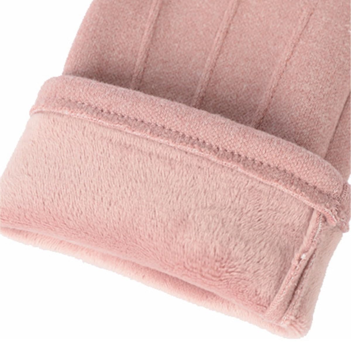 Guantes CáLidos Guantes Cálidos con Pantalla Táctil De Invierno For Mujer, Guantes Cálidos Gruesos con Forro Polar De Doble Cara Guantes TéRmicos(Bruin)