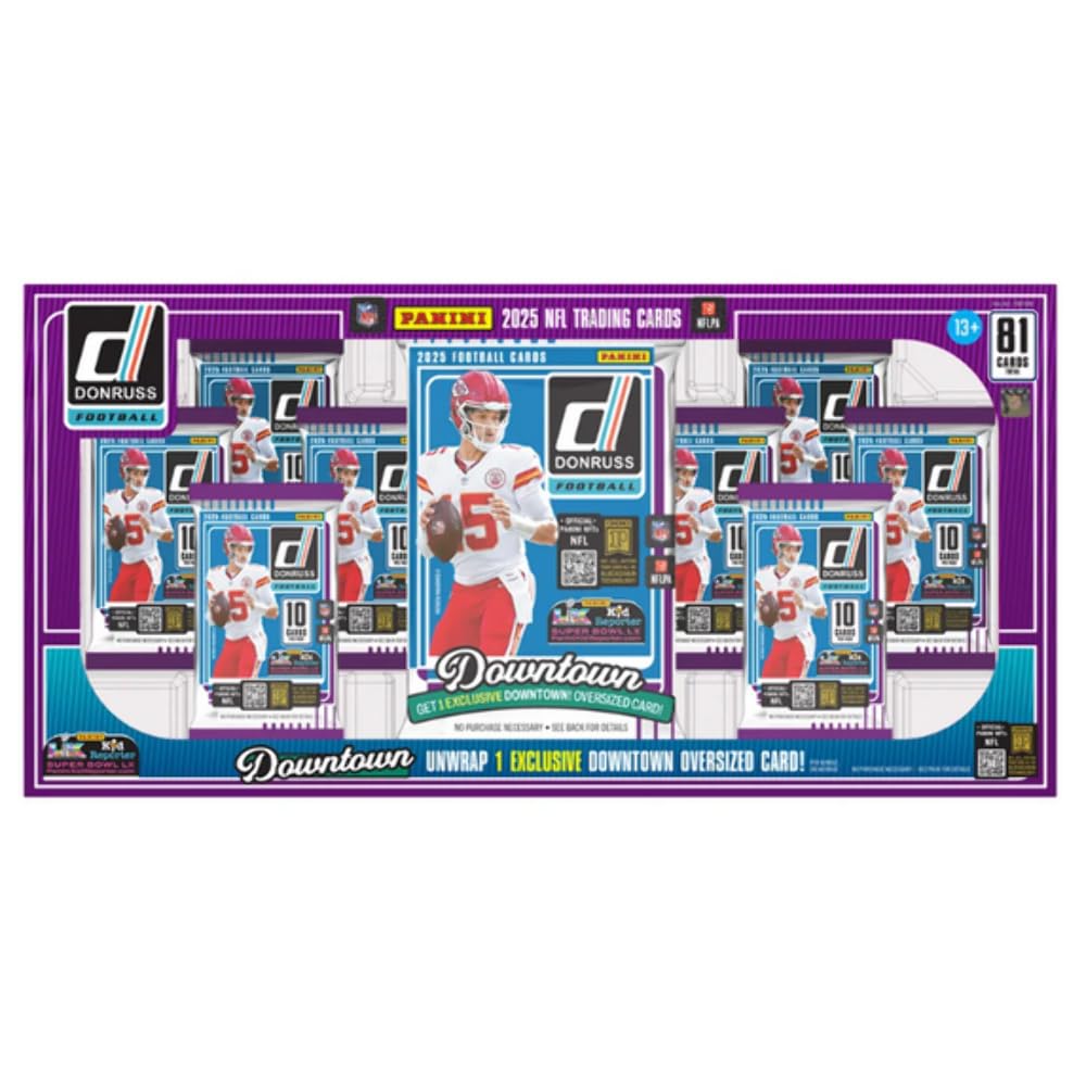 how rare are donruss downtown cards Amazon.com: 2024 Panini Donruss Football Trading Cards Blaster Box (Downtown  Inserts) : Sports & Outdoors