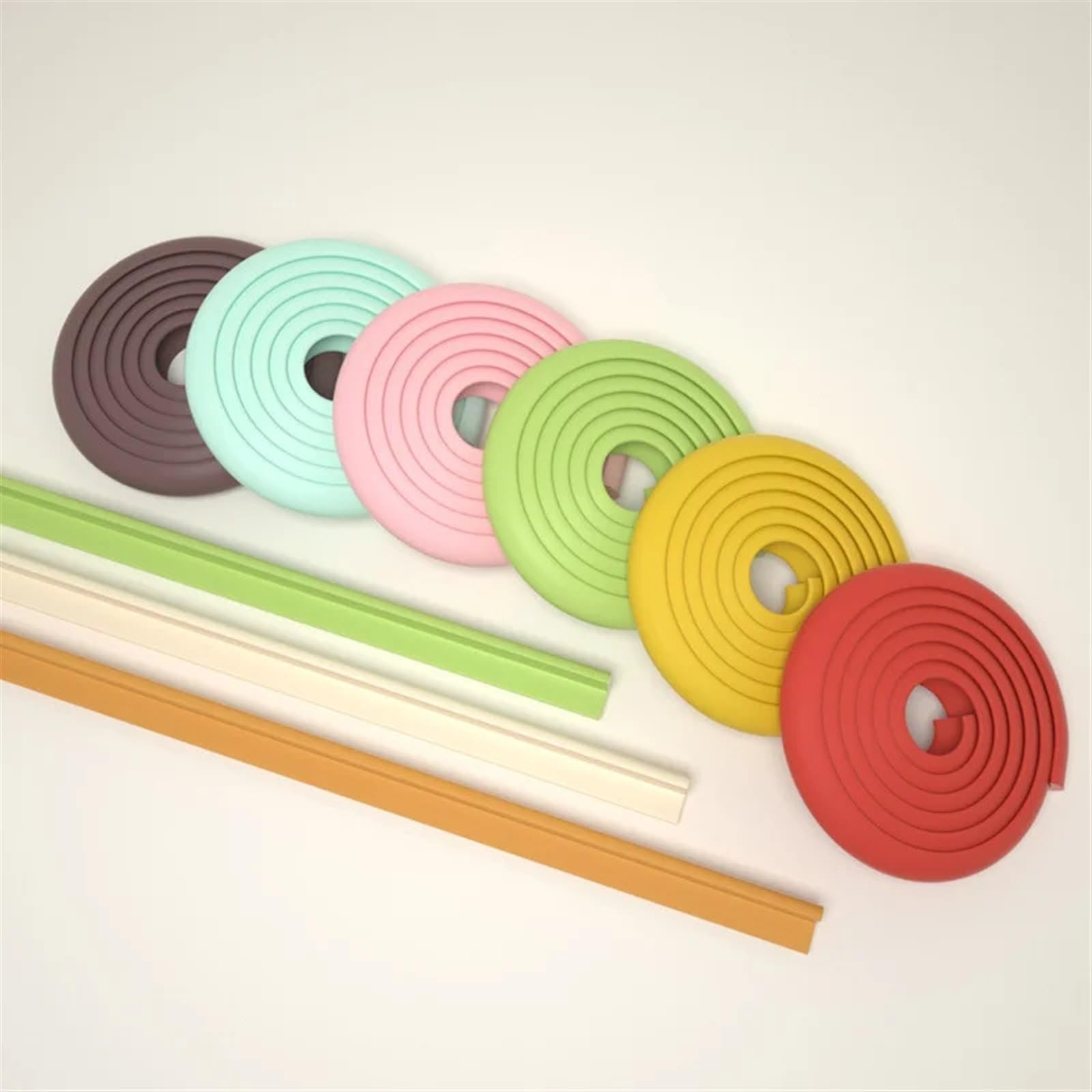 Protectores de Esquinas para mesas, Seguridad Infantil, Tira Protectora de Escritorio de 2 Metros, Amortiguador de Espuma para niños.