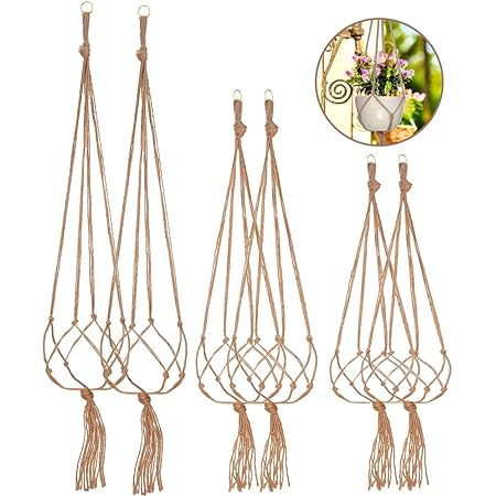 blumenampel holzbrett