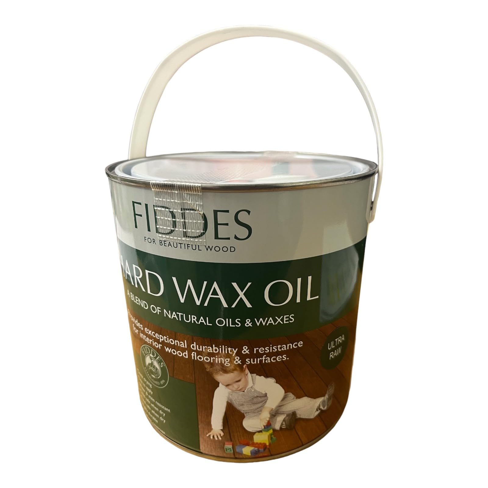 Fiddes Clear Raw Hard Wax Oil - Clear Ultra Raw 2.5L