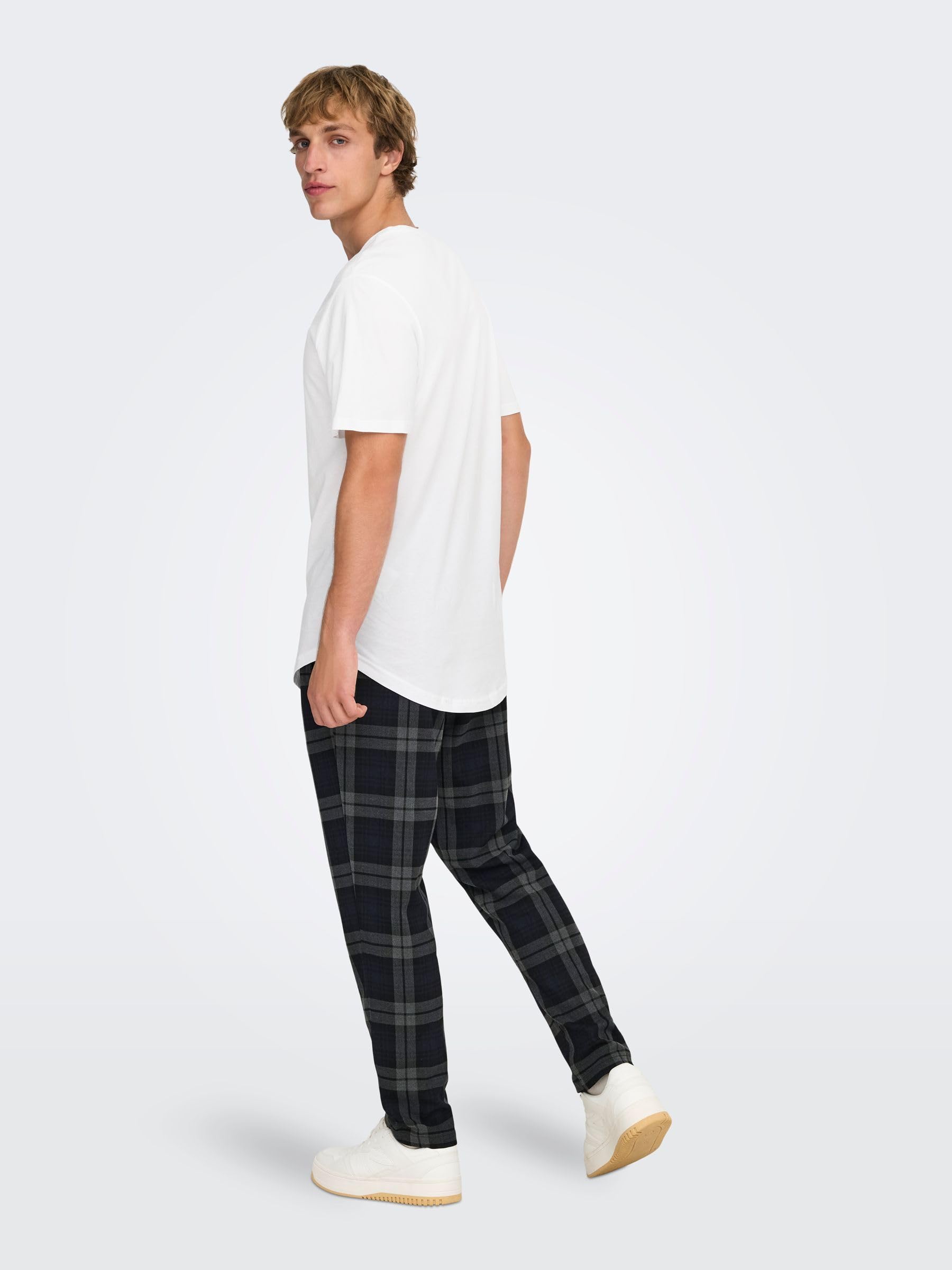 Only & Sons Koszulka Mężczyźni Onsmatt Longy Ss Tee Noos