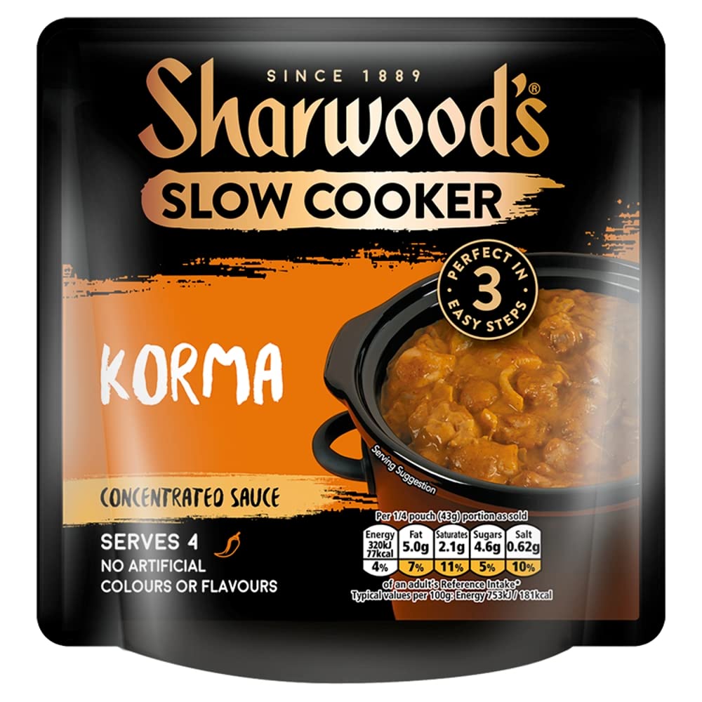 Sharwood'sSlow Cooker Korma Concentrated Sauce 170g