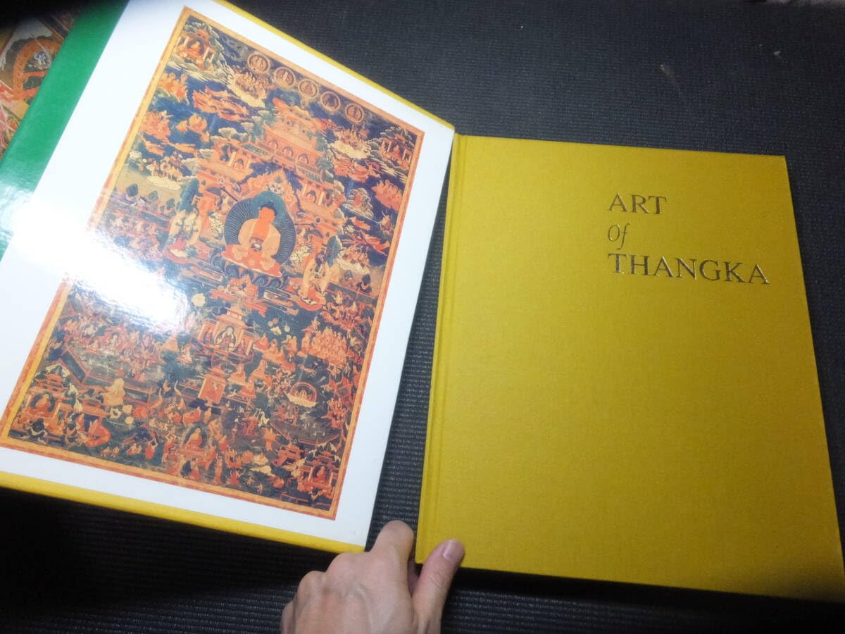 Amazon.co.jp: 豪華図録チベット仏教絵画集成タンカの芸術5冊仏画約500