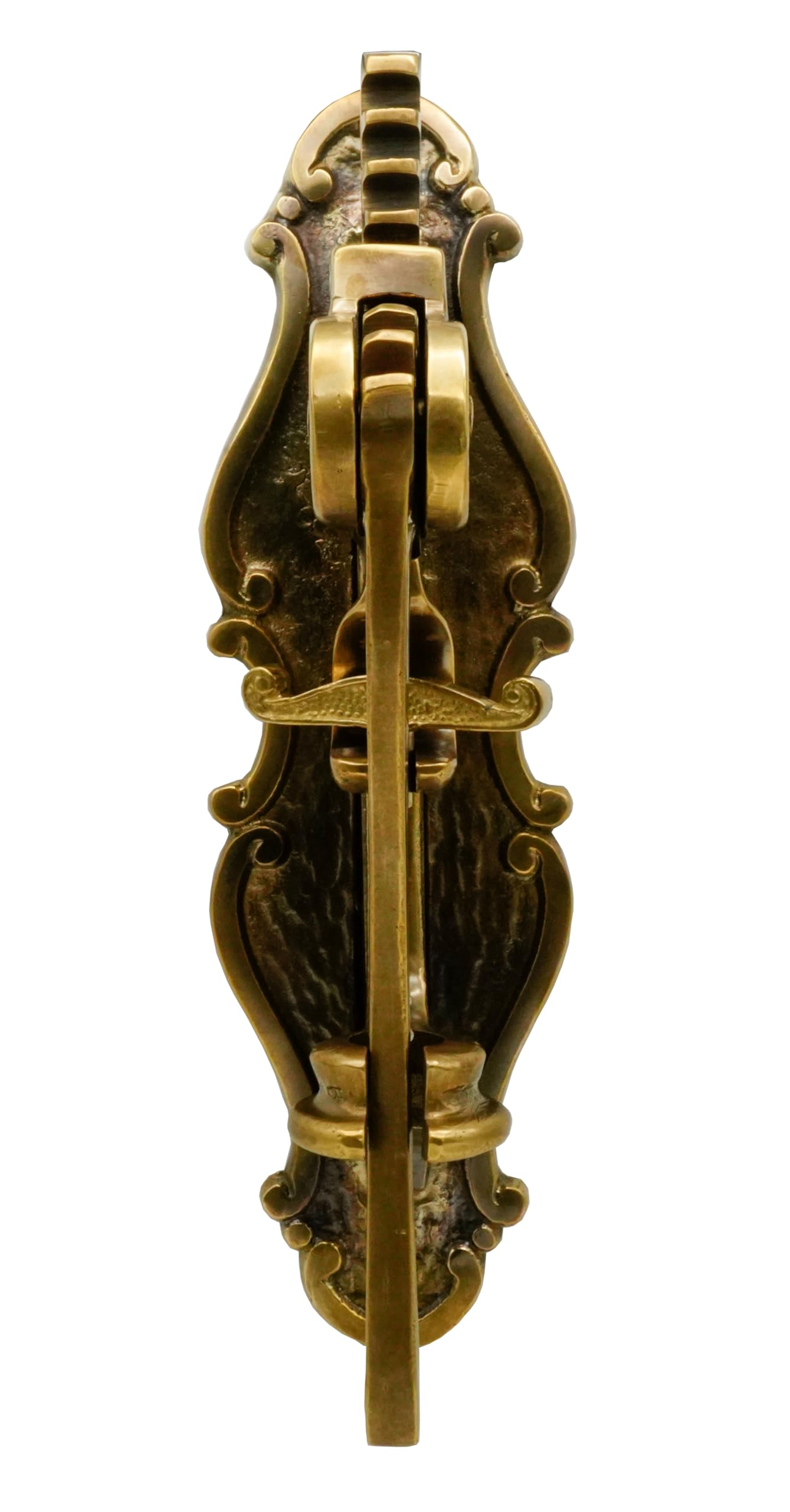 L'ARTISTICA F.LLI PERINCIOLI | Cavatappi a Muro, Cavatappi in Ottone a Muro per Tappi in Sughero, 350x120x95mm