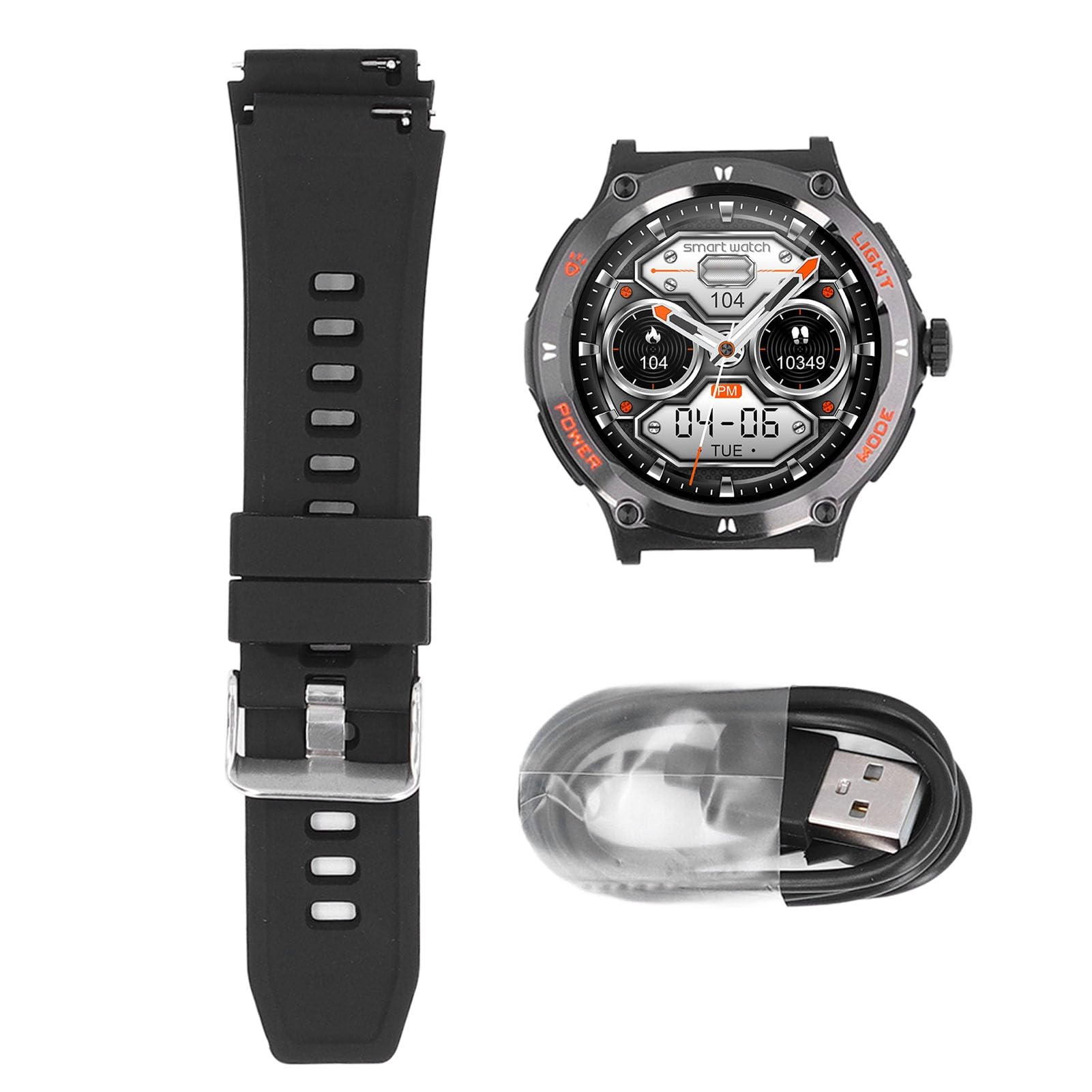 Smart Watch Fitness Tracker per Uomo Donna Touchscreen da 1,53
