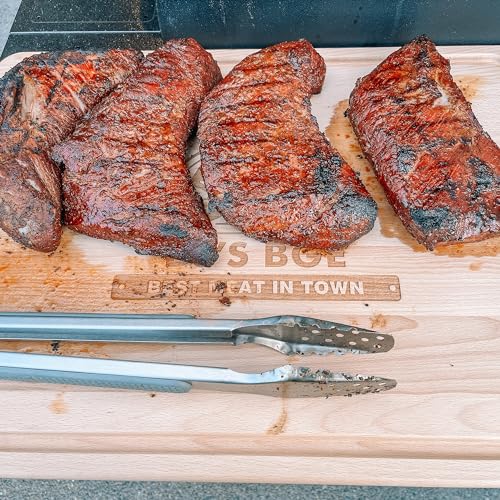 Tabla de cortar rectangular de madera maple 61x45.72 cm miniatura 6