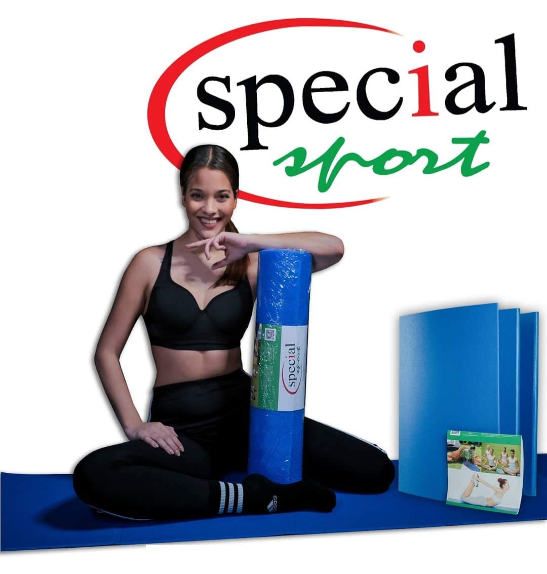 AKTIVE Yoga Matte 180x50 Cm – Leichte Schaumstoffmatte, Rollbar Für Indoor & Outdoor