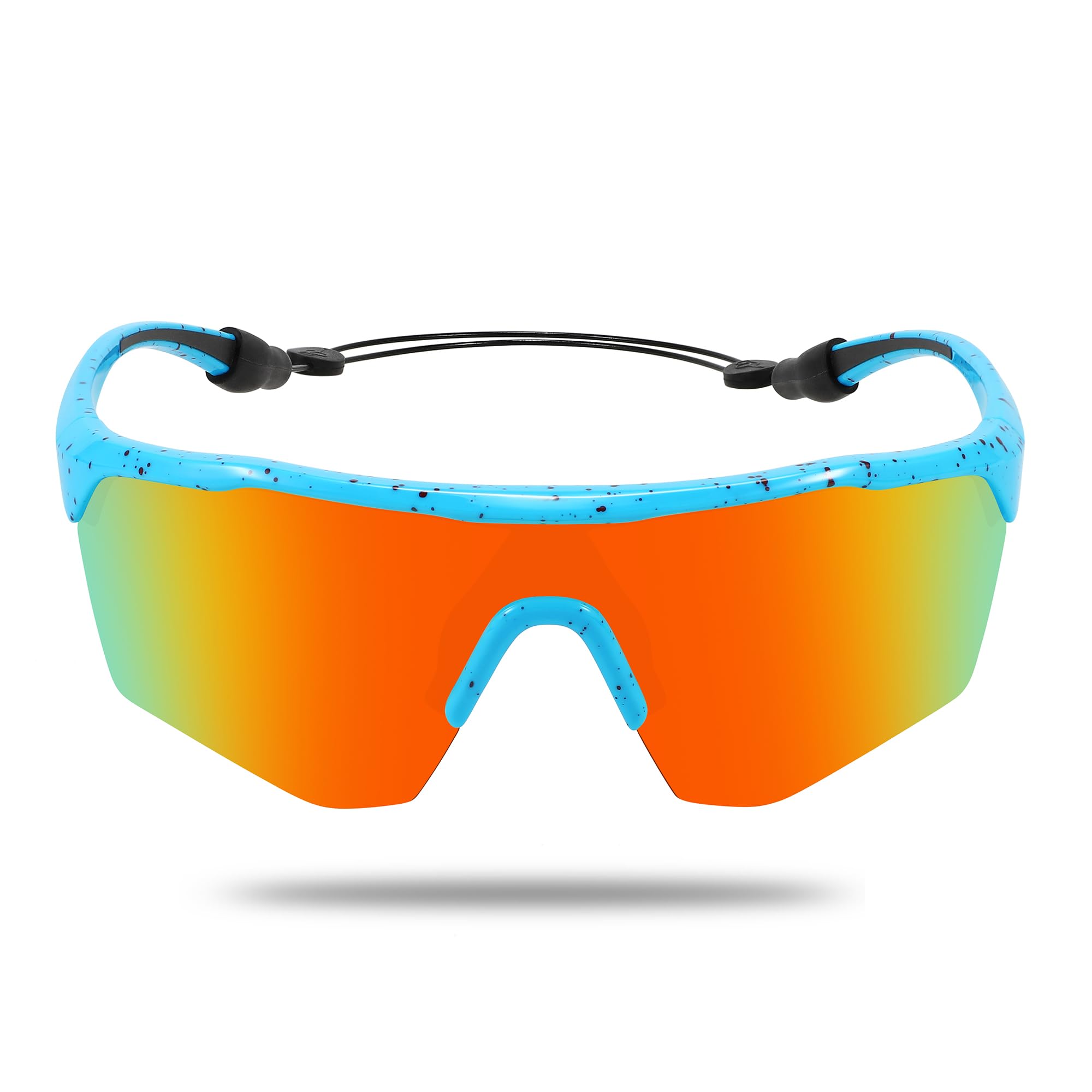 Dziecięce sportowe okulary przeciwsłoneczne dla chłopców, dziewcząt, polaryzacyjne, młodzieżowe, softball, okulary przeciwsłoneczne, jazda na rowerze, wiek 5-15 lat