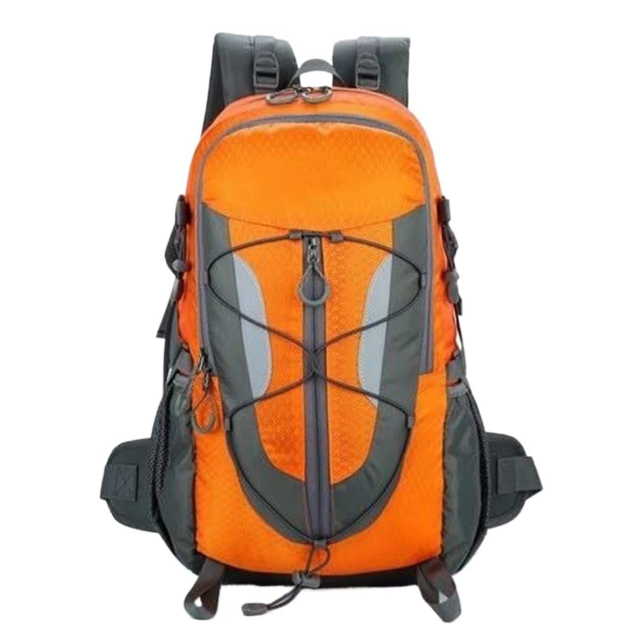 Torba Kempingowa 30L Plecak Kempingowy Lekki Trekking Turystyczny Dla Mężczyzn I Kobiet Torba Wspinaczkowa Na Zewnątrz Plecak Turystyczny(Oranje)