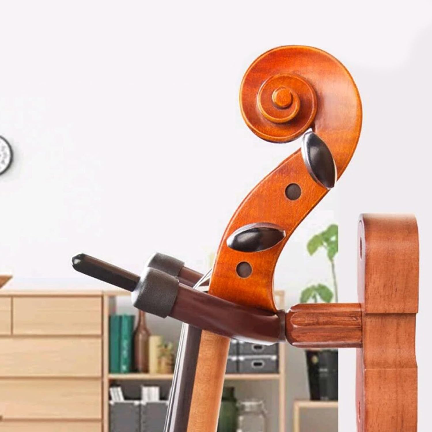 Multifuntional Violin Wall Hook Secure, Peach Blossom core w image 5