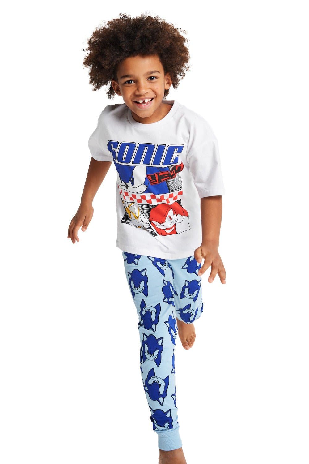 Brand Threads Kids Pajama Set - Blue - 6-7 Years
