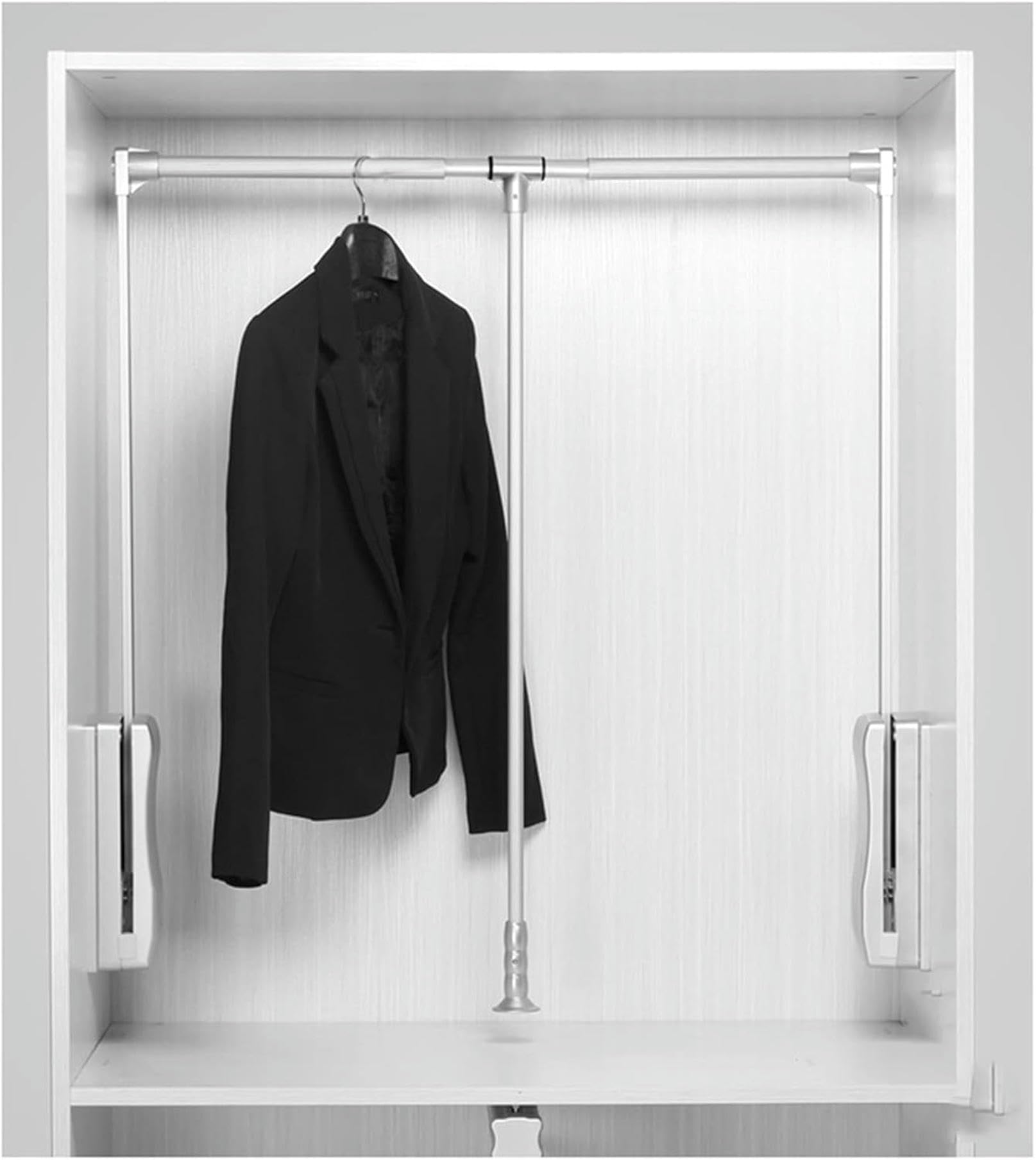 Système de rangement de finisseur pour dressing haut et organisé