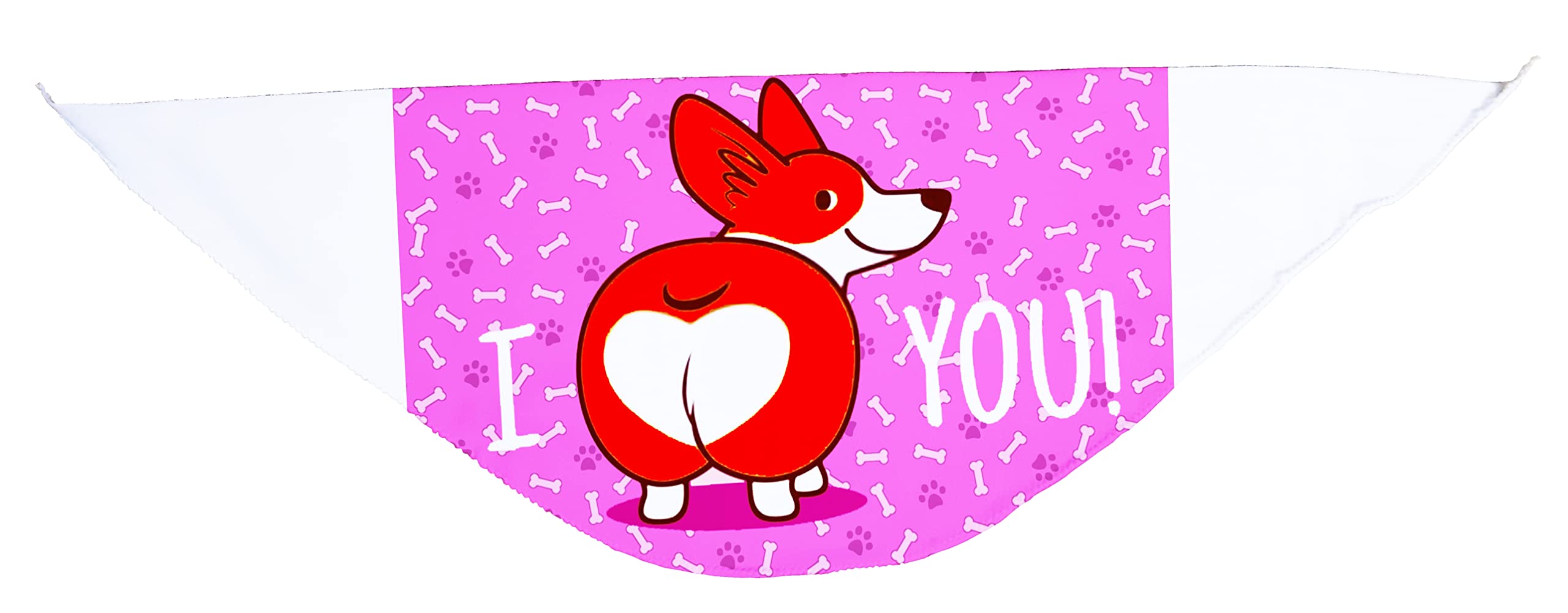 KHLAARA Dog Bandana, Bandana for Dog, Bandana for Dogs Large Size, Dog Scarf, Dog Bandana for Medium Dogs, Dog Bandana for Small Dogs, Dog Gifts, Cute Love Cool (Medium, I Love U) (B09X799RSR) Amazon Price History, Amazon Price Tracker