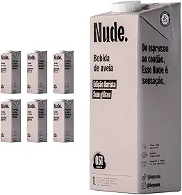 Nude Pack Leite de Aveia Barista 1L - Caixa 6 Unidades