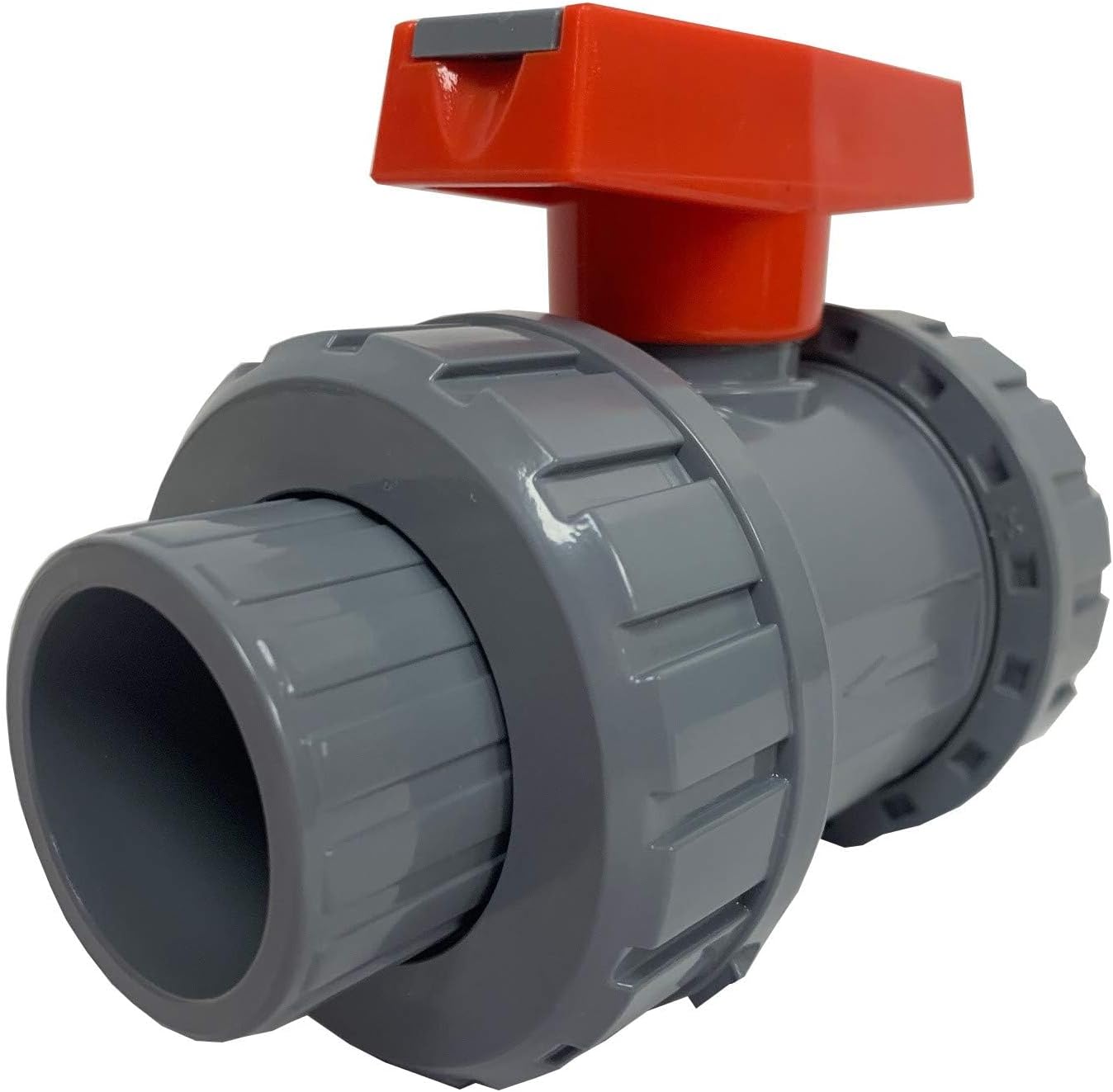 ERA SCH 80 CPVC 1-1/2 Inch True Union Ball Valve, Socket Connection – High-Temperature and Pressure Resistance, Easy Installation, Ideal for Industrial and Plumbing Systems