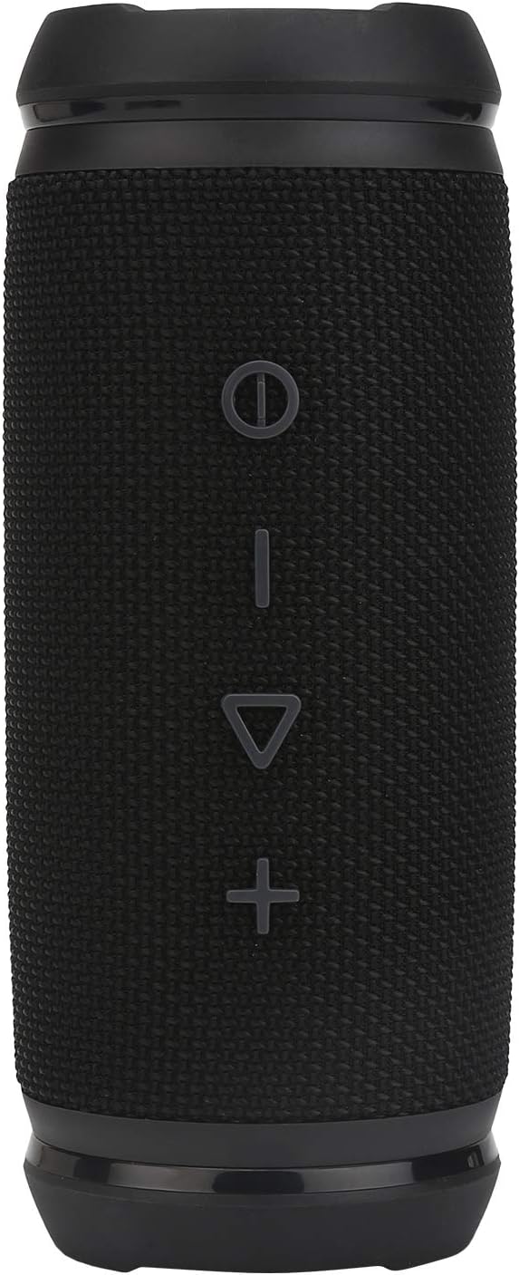 boAt Stone SpinX 12 Watt 2.0 Channel Bluetooth Speaker with Upto 8 Hours Battery, 40mm Drivers, IPX6 and TWS Feature(Black)