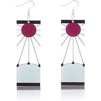 Demon Earrings Demon Earrings 2 Pieces Ubephant 7 cm Earrings