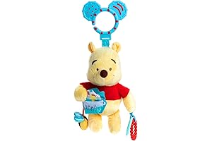 KIDS PREFERRED Disney Baby Winnie the Pooh Activity Toy with Teethers