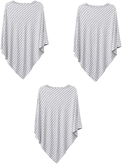 3 Pçs Carrinho De Bebê Assento De Carro Presentes De Maternidade Assento De Carro Para Bebês Babadores De Enfermagem Para Mães Cobertor De Amamentação Capa De Amamentação Cachecol TOYANDONA