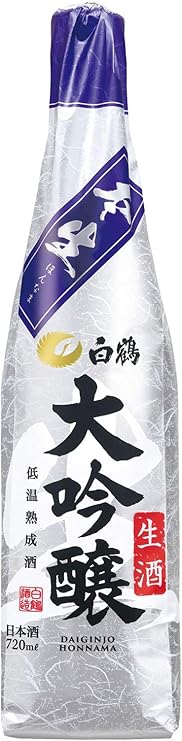 Amazon Co Jp 季節限定 白鶴 大吟醸 本生 日本酒 兵庫県 7ml 食品 飲料 お酒